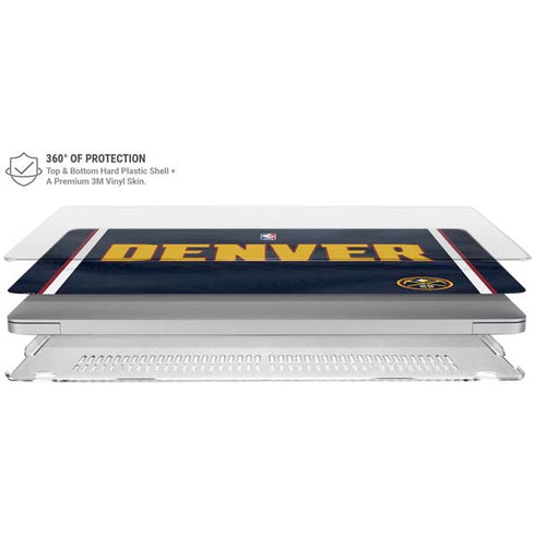 NBA Denver Nuggets Jersey MacBook Air 15in (2023-2025) Case plus Skin